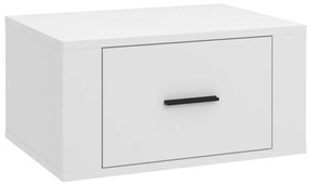 vidaXL Κομοδίνα Επιτοίχια 2 τεμ. Λευκά 50x36x25 εκ.