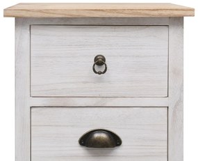 vidaXL Βοηθητικό Ντουλάπι 35x25x57 εκ. από Ξύλο Παυλώνιας