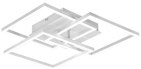 Φωτιστικό Οροφής - Πλαφονιέρα Mobile R62883131 28W Led 42x39x10cm White Mat RL Lighting Μέταλλο