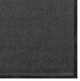 vidaXL Χαλάκι Εξώπορτας Ανθρακί και Μαύρο 60 x 180 cm