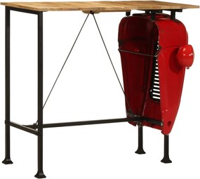 vidaXL Σετ Μπαρ 7 Τεμαχίων από Μασίφ Ξύλο Μάνγκο