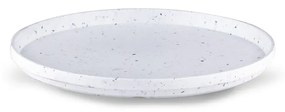 Πιάτο Φαγητού Ρηχό Μελαμίνης White Mosaico Gravity Matt ESPIEL 25εκ. MLF2312K36-6