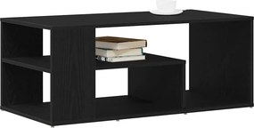 vidaXL Τραπεζάκι σαλονιού Μαύρη Οξυά 100 x 50 x 40 cm