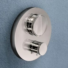 Almar Thermo Core Push E176632 Inox Finish - Θερμοστατικος Μίκτης εντοιχισμού 2 εξόδων