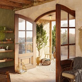 Ντουί Τοίχου ή οροφής για καπέλο E27 – IP44 Στεγανό Λευκό