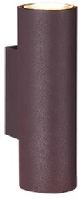 Marley Μοντέρνο Φωτιστικό Τοίχου με Ντουί GU10 σε Καφέ Χρώμα Πλάτους 18cm Trio Lighting 212400224