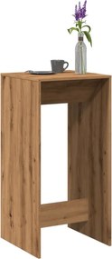 vidaXL Τραπέζι Μπαρ Αρτισιανή Δρυς 51x50x103,5 εκ. Επεξ. Ξύλο