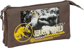 Κασετίνα Jurassic World Καφέ 22 x 12 x 3 cm