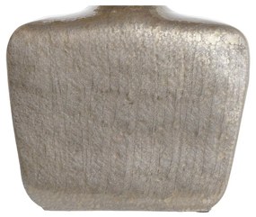 Βάζο DKD Home Decor Κρυστάλλινο Μπεζ Χρυσό Αλουμίνιο (28 x 11 x 45 cm)
