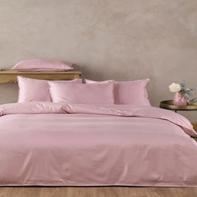 Σεντόνια Empress 14 (Σετ 4τμχ) Pink Kentia Υπέρδιπλo 240x270cm 100% Βαμβακοσατέν