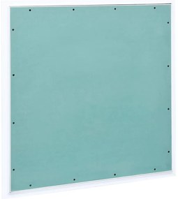 vidaXL Θυρίδα Επίσκεψης Γυψοσανίδας 600 x 600 χιλ. Σκελετός Αλουμινίου