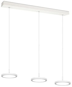 Φωτιστικό Οροφής - Ράγα Tray 340910331 90x17x150cm Dim 3xLed 1250Lm 10W White Trio Lighting