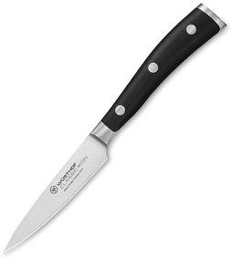 Μαχαίρι Γενικής Χρήσης Classic Ikon 1040330409 9cm Black Wusthof Stainless Steel