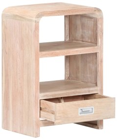 vidaXL Κομοδίνο 40 x 30 x 60 εκ. από Μασίφ Ξύλο Ακακίας