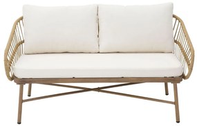 ΣΑΛΟΝΙ CAVE SET 1+2+1 ΦΥΣΙΚΟ