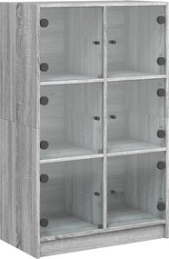 vidaXL Ντουλάπι με Πόρτες 68x37x109 εκ. από Επεξεργασμένο Ξύλο