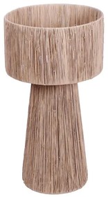 Table lamp Chenz Inart sisal in natural shade D35x65cm 35x35x65 εκ.