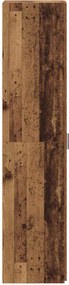 vidaXL Highboard Παλιό ξύλο 50 x 42,5 x 185 εκ.