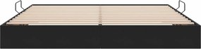 vidaXL Κρεβάτι Οθωμανικού Τύπου Μαύρο 200 x 200 cm Βελούδο