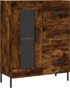 vidaXL Ντουλάπι Καπνιστή Δρυς 69,5 x 34 x 90 εκ. Επεξεργασμένο Ξύλο