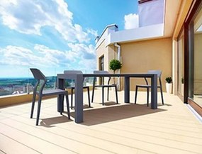 Καρέκλα Πολυπροπυλενίου Snow Olive Green 52X56X83εκ.