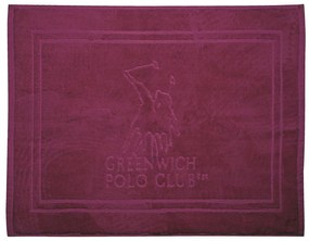 Ταπέτο Μπάνιου Βαμβακερό 50x70εκ. Essential 3044 Μπορντώ Greenwich Polo Club