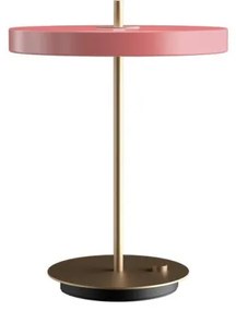 Επιτραπέζιο Φωτιστικό LED 13W Dimmer Θύρα USB 41,5cm Asteria Table Lamp Umage 2436 Ροζ