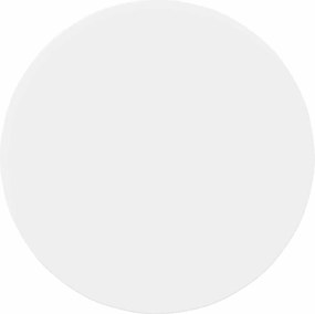 vidaXL Καπάκι τραπεζιού Λευκό Ø 80 x 1,5 cm Επεξεργασμένο ξύλο
