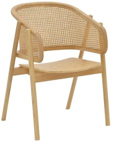 Καρέκλα - Πολυθρόνα Wenzy φυσικό μασίφ ξύλο toon 58x58x82εκ 58x58x82 εκ.