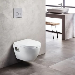 Creavit Razor TP325B White - Κρεμαστή Λεκάνη με Μπιντέ
