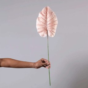 Τεχνητό Φύλλο Φιλόδενδρο 4831-7 20x70cm Pink Supergreens Πολυέστερ