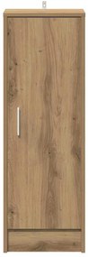 vidaXL Ντουλάπι παπουτσιών Artisan Oak 32x35x92 cm Κατασκευασμένο ξύλο
