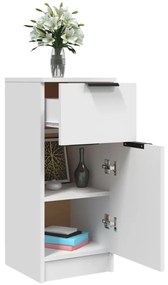 vidaXL Ντουλάπια 2 τεμ. Λευκά 30 x 30 x 70 εκ. από Επεξεργασμένο Ξύλο