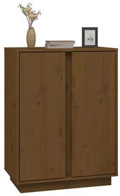 vidaXL Ντουλάπι Καφέ Μέλι 60x35x80 εκ. από Μασίφ Ξύλο Πεύκου