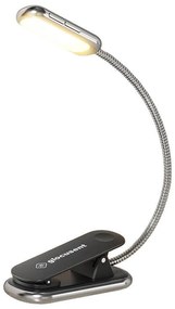 Wireless lamp Glocusent Posh Premium book light, USB-C 1000mAh timer (Black)