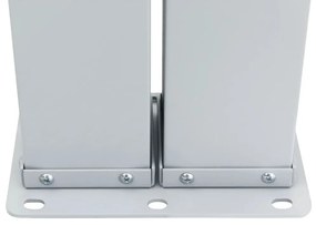 vidaXL Σκίαστρο Πλαϊνό Συρόμενο Κόκκινο 100 x 1000 εκ.