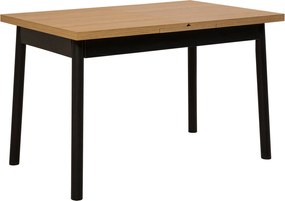 Τραπέζι Επεκτεινόμενο Μαύρο OLIVER 153x75x75