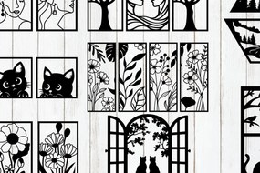 Intra απο ξύλο plywood 3mm-4mm πάχος – Wall Art Mega Bundle - Δίασταση 40x30 cm INTRAFABR-117771309