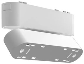 Βάση Mini Φωτιστικού Ράγας LED 6W Αναδιπλούμενη Lumen-22-140-Λευκό 22-140