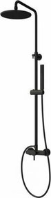 Karag Artemis CF031M Nero - Στήλη ντους με μπαταρια 2 εξοδων