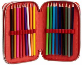 Κασετίνα Spider-Man Μπλε 12,5 x 6,5 x 19,5 cm