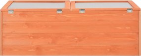 vidaXL Θερμοκήπιο 100x50x34 εκ. Ξύλινο