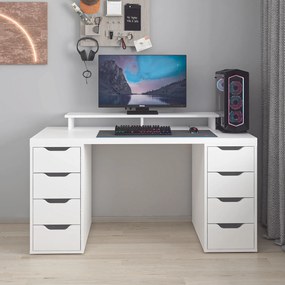 Γραφείο Λευκό AZISOS 150x60x75