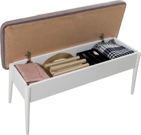 Ταμπουρέ Λευκό / Soho VINA 110x40x46