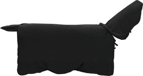 vidaXL Σαμάρι Ίππου Μαύρο Πολυεστέρας