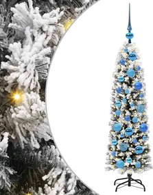 vidaXL Τεχνητό Χριστουγεννιάτικο Δέντρο με 150 LED Πράσινο 120 cm