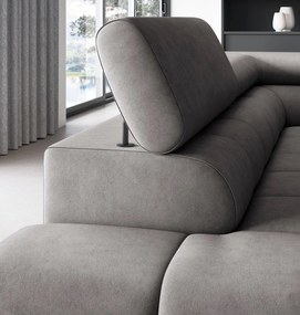 Γωνιακός καναπές Ferucce-Gkri Skouro-Δεξιά