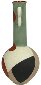 Βάζο ArteLibre Πολύχρωμο Τερακότα 13.8x13.8x30.2cm