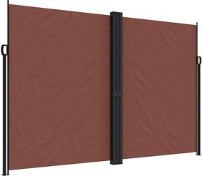 vidaXL Σκίαστρο Πλαϊνό Συρόμενο Καφέ 220 x 1000 εκ.