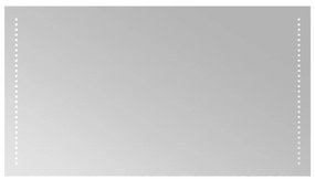 vidaXL Καθρέφτης Μπάνιου με LED 90x50 εκ.